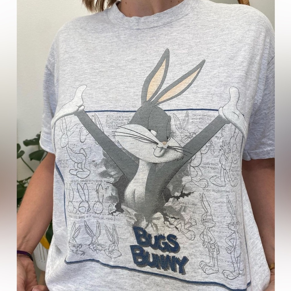 Vintage Bugs Bunny animation unisex t shirt